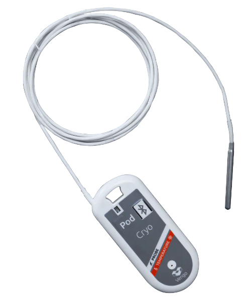 Verigo Pod Cryo PG1 Bluetooth Low Temperature Datalogger With Probe - Image 2